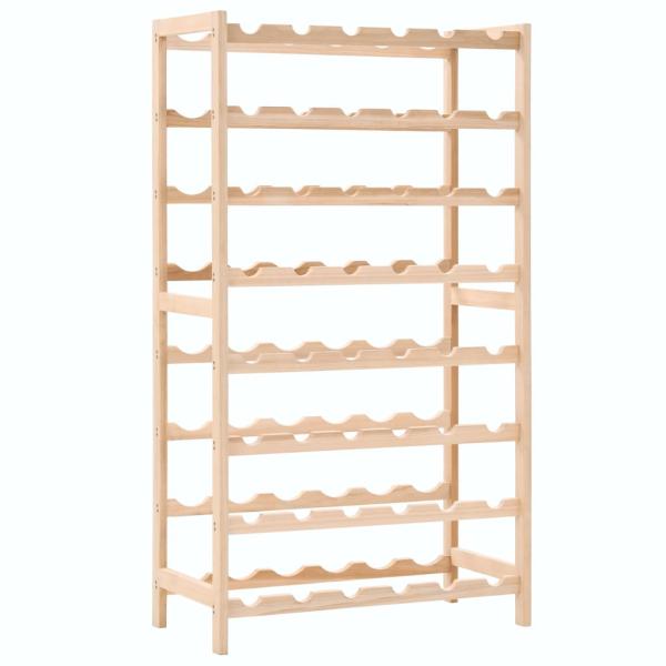 vidaXL ワインラック 杉材 57.5x28x102cm家具 キャビネット 収納 ワインラック 代引不可