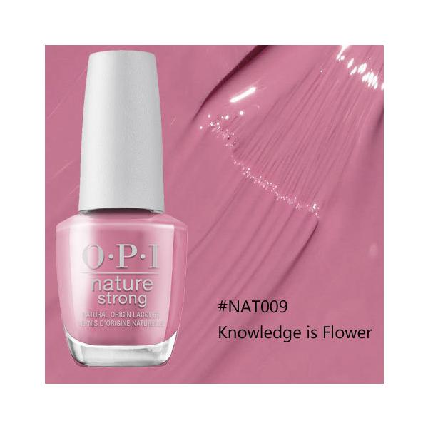 送料無料 OPI ネイチャーストロング - #NAT009 Knowledge is Flower マニキュア ビーガン処方