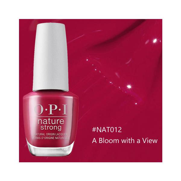 送料無料 OPI ネイチャーストロング - #NAT012 A Bloom with a View マニキュア ビーガン処方