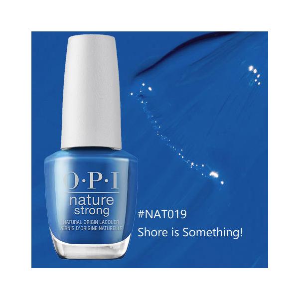 送料無料 OPI ネイチャーストロング - #NAT019 Shore is Something! マニキュア ビーガン処方