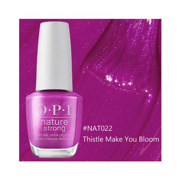 送料無料 OPI ネイチャーストロング - #NAT022 Thistle Make You Bloom マニキュア ビーガン処方