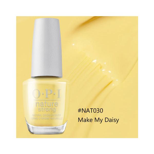 送料無料 OPI ネイチャーストロング - #NAT030 Make My Daisy マニキュア ビーガン処方