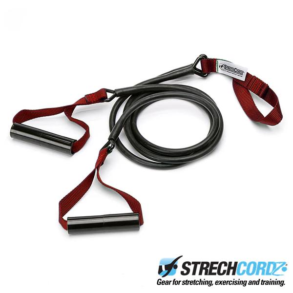 ストレッチコード StrechCordz ハンドル付 L(レッド) 201526 水泳 競泳 トレーニング ドライランド 陸トレ 高校生男子・大学生以上男性向き