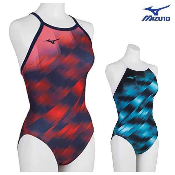 26秋冬 MIZUNO ミズノ エクサースーツ N2MAD771 レディス ミディアムカット 練習水着 競泳 女性 ネコポス発送 代引き不可