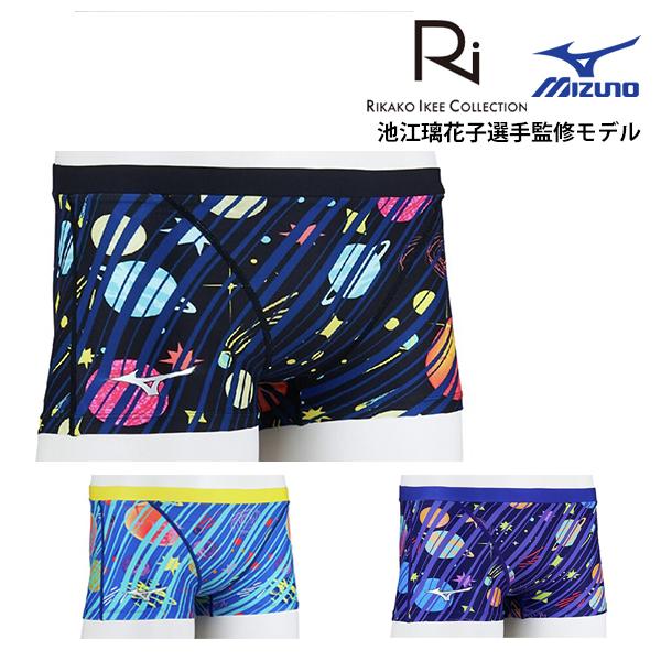 26春夏 MIZUNO ミズノ エクサースーツ Ri COLLECTION 池江璃花子 N2MBD066 メンズ ショートスパッツ 練習水着 競泳 男性 ネコポス発送 代引き不可