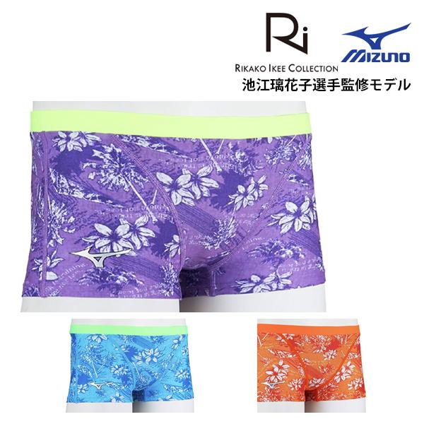 26春夏 MIZUNO ミズノ エクサースーツ Ri COLLECTION 池江璃花子 N2MBD965 メンズジュニア ショートスパッツ 練習水着 競泳 男性 ネコポス発送 代引き不可