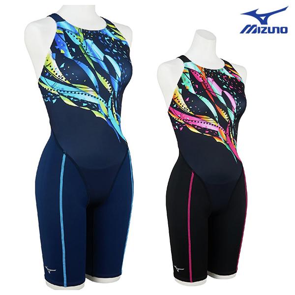 26春夏 MIZUNO ミズノ ST Graphic N2MGD242 レディス ハーフスーツ（マスターズバック） WA承認 競泳水着 女性