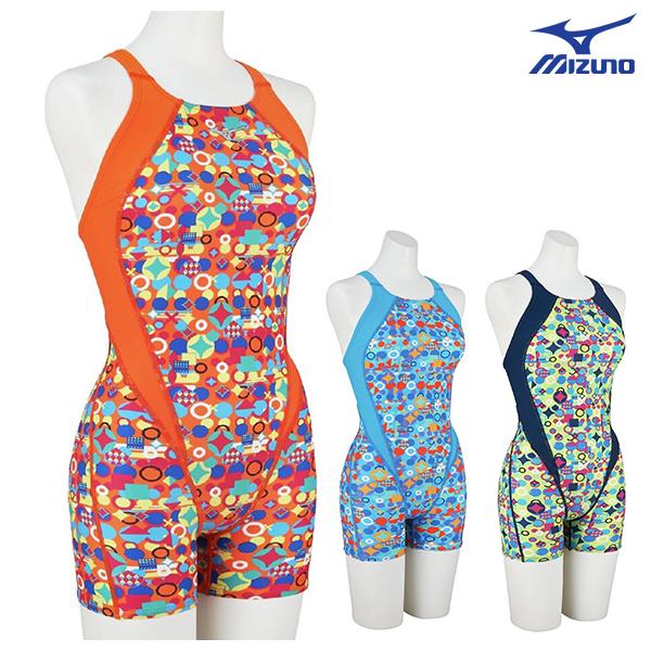 26春夏 MIZUNO ミズノ エクサースーツ N2MGD286 レディス ミディアムハーフスーツ 練習水着 競泳 女性 ネコポス発送 代引き不可