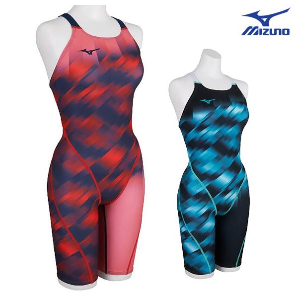 26秋冬 MIZUNO ミズノ エクサースーツ N2MGD773 レディス ミディアムハーフスーツ 練習水着 競泳 女性 ネコポス発送 代引き不可