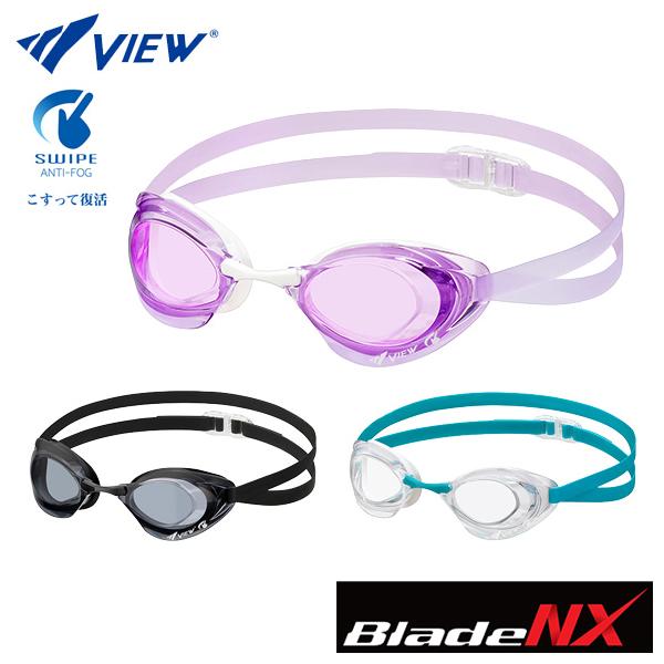 こすって復活！ VIEW BladeNX V250SA クッション付きスイムゴーグル SWIPE搭載モデル 水泳 競泳用