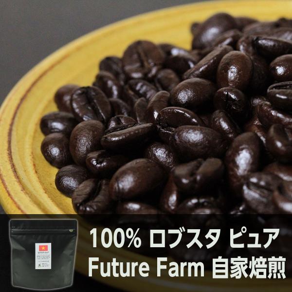 ロブスタ ピュア 200g Future Farm シングルオリジン 珍しいベトナムロブスタ100%の自家焙煎コーヒー