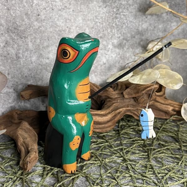 激レア かえるのグエロ タグ付き 中嶋製作所 高さ:約30cm 中嶋製作所・かえるのグエロ | 百合の間(老人の間)