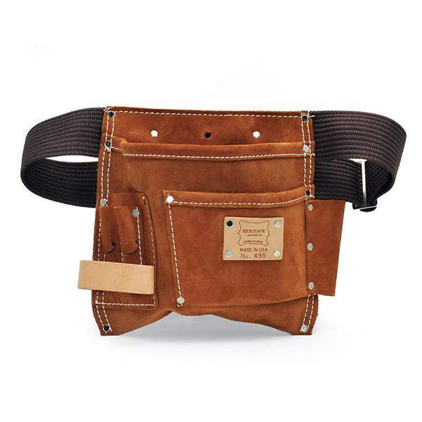 HERITAGE LEATHER（ヘリテージレザー） 腰袋 工具差し 腰道具 釘袋