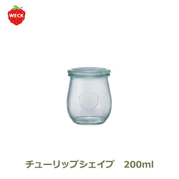 WECK チューリップ シェイプ 200mL ウェック WE-762))