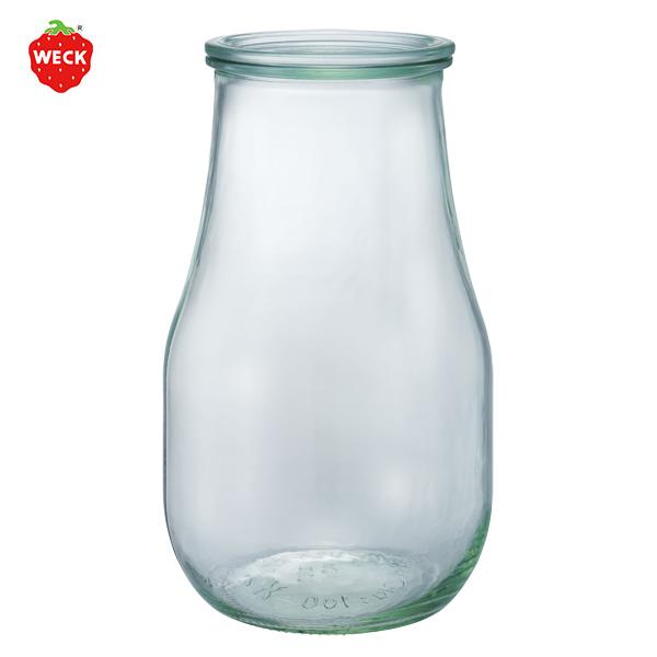 チューリップ シェイプ 2700 ml WE 739 フタ Lサイズ TULIP SHAPE WECK ウェック キャニスター ガラス 保存 容器 耐熱 密閉 保存瓶 :10606008:viewgarden 通販 WECK ガラス保存容器 ボトル チューリップシェイプ 2.7L WE-739