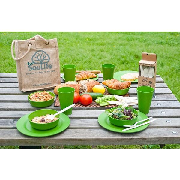 キャンプ 用品 キャンプ アウトドア 食器 セット おしゃれ ピクニックセット トウキョウ 4人分 エコ ソウライフ カトラリー Eco Soulife 皿 食器 ファミリー Buyee Servicio De Proxy Japones Buyee Compra En Japon