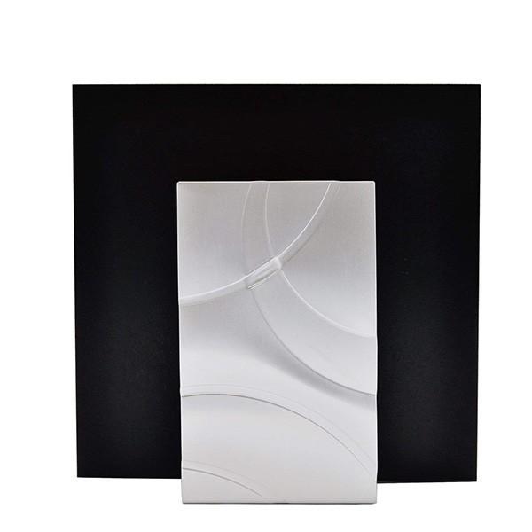 花瓶 新生活 おしゃれ 一輪挿し フラワーベース 花器 アートフレーム 正方形 アルアート アルミニウム Frame シルバー シンプル 日本製 Art Af 1s