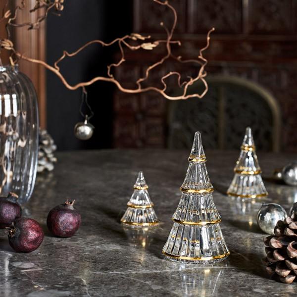 クリスマス ツリー S 7 5cm ホルムガード ゴールド ガラス 飾り 木 オブジェ オーナメント Fairytales おしゃれ 5 大好評 Holmegaard