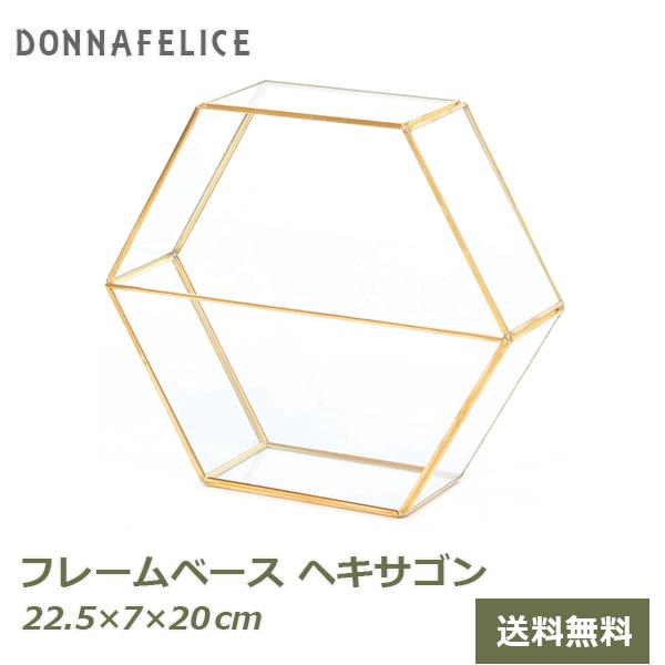 アイアンとガラスで出来たフレームベースです全体サイズ：約W22.5×D7×H20cm素材：ガラス・アイアン商品名：フレームベース ヘキサゴン型番：9276関連ワード：9276 フレームベース ヘキサゴン / 村田屋産業 インテリア シンプル...