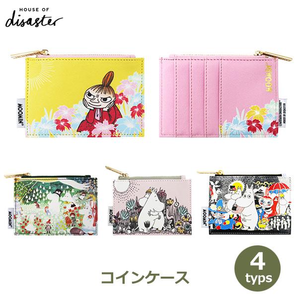 ムーミン 財布 コインケース ミニ ウォレット 薄型 カード ホルダー 収納 小銭入れ おしゃれ かわいい moomin グッズ 大人 ギフト プレゼント リトルミィ パパ