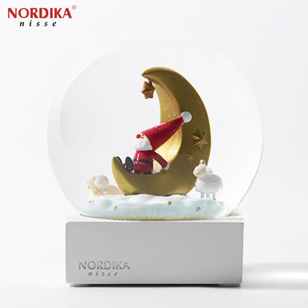 ノルディカ ニッセ サンタ スノードーム 数量限定 NORDIKA nisse 新作 2026年 大 羊 クリスマス ラメ 北欧 おしゃれ インテリア 雑貨 プレゼント ギフト 冬 スノ