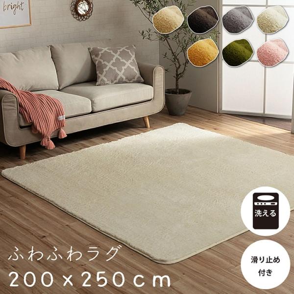 【サイズ:340 x 255 cm (長方形)】イケヒコ ラグ カーペット 日本 viewgarden_frp2250