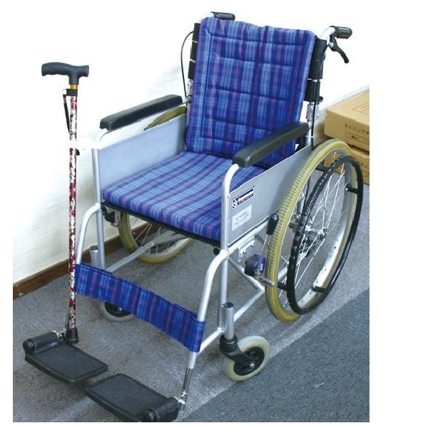 杖ホルダーつえポンKS(車椅子用)3個セット 介護用品 ステッキ 付属品
