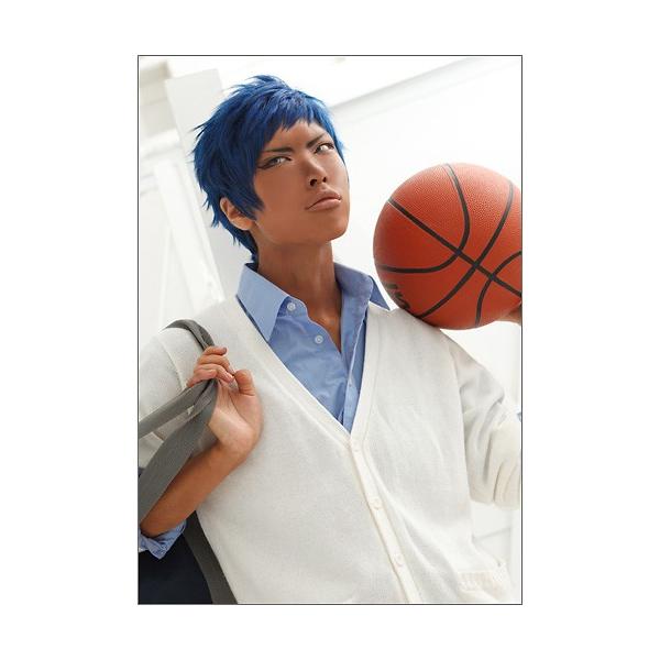 黒子のバスケ 青峰 大輝 風 ウィッグ コスプレウィッグ キャラウィッグ セット済み カット済み 187 ヴィネットウィッグ 通販 Yahoo ショッピング