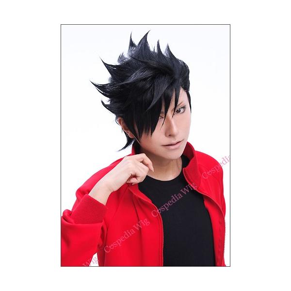 Amazon.co.jp: ハイキュー!! 黒尾 鉄朗 風 ウィッグ キャラ