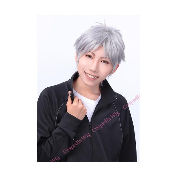 ハイキュー!! 菅原 孝支 風 ウィッグ コスプレウィッグ キャラ