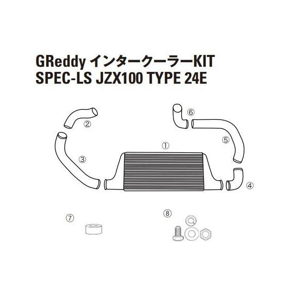 JZX100 インタークーラー メーカー不明 Amazon | BLITZ(ブリッツ) INTERCOOLER SE(インタークーラーSE