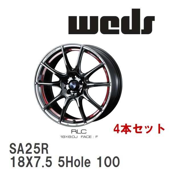 WedsSport 18インチ アルミホイール タイヤ 4本セット WEDS（ウェッズ） 【WEDS】 アルミホイール 4本セット WedsSport SA