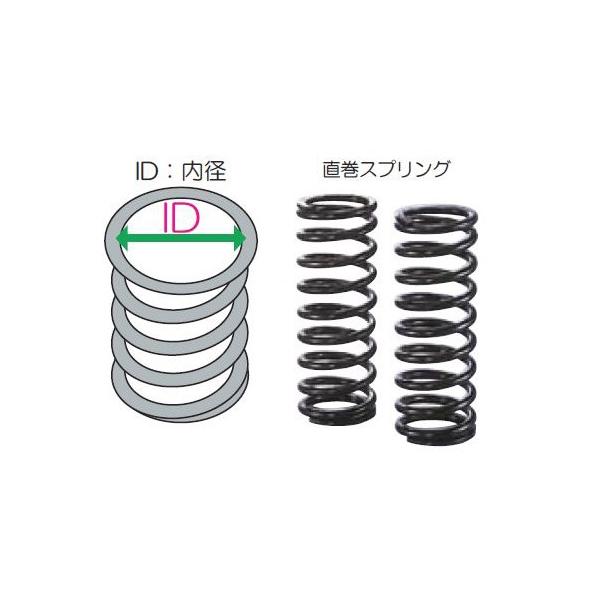 クスコ直巻スプリング 2本セット ID65 180mm 8K vigoras_06518012