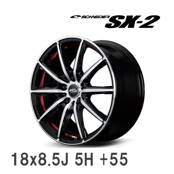 マルカサービス 【MID/マルカサービス】 SCHNEDER SX-2 18x8.5J