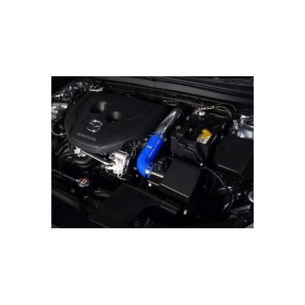 BLITZ 【BLITZ/ブリッツ】 サクションキット シリコンホース青 マツダ 