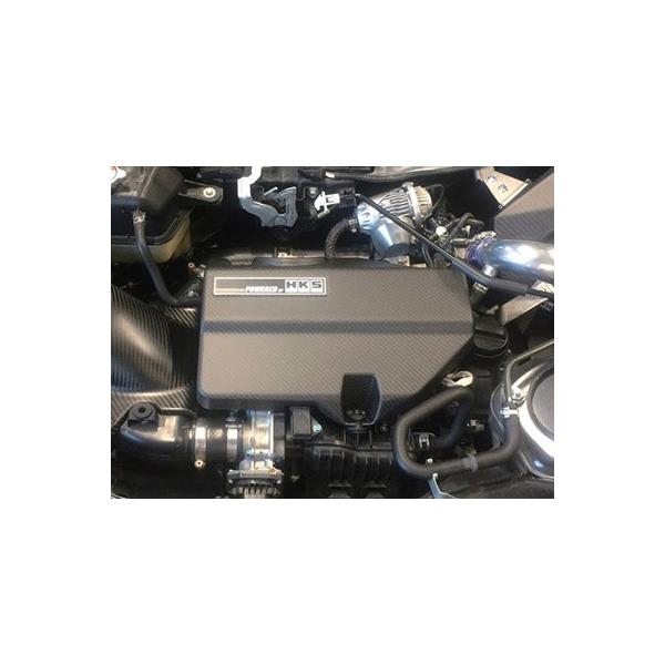 LEON 　S660 HKSドライカーボン製エンジンカバー HKS 【 HONDA S660 JW5 / S07A用 】 ドライカーボン製エンジン