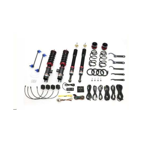 【BLITZ】 車高調 DAMPER ZZ-R SpecDSC PLUS 全長調整式 電子制御 サスペンションキット スバル シフォンカスタム LA650F [