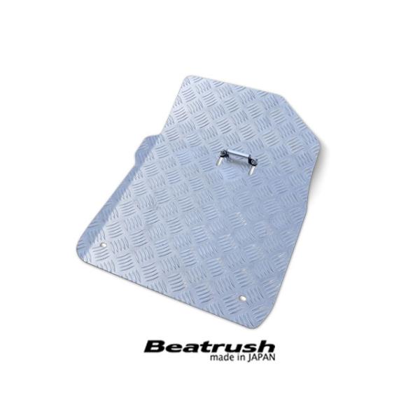 【LAILE/レイル】 Beatrush フロアーパネル 運転席＆助手席セット SILVER アバルト ABARTH 595 312141 [C70212FPS