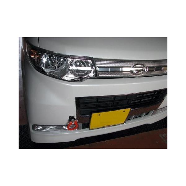 KAWAI WORKS/カワイ製作所】 牽引フック(Racing hook) フロント 可倒