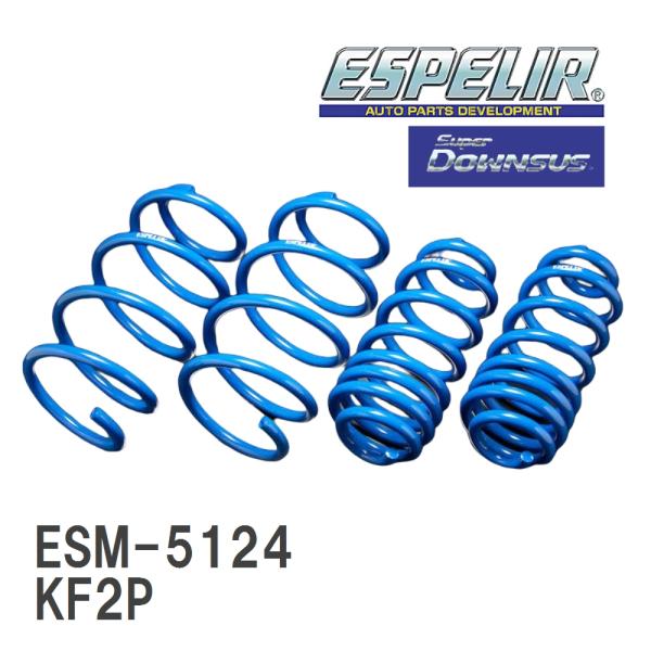マツダCX-5(KF5P)用　ダウンサス　エスペリア製 ESPELIR（エスペリア） 【ESPELIR/エスぺリア】 スーパーダウンサス 1