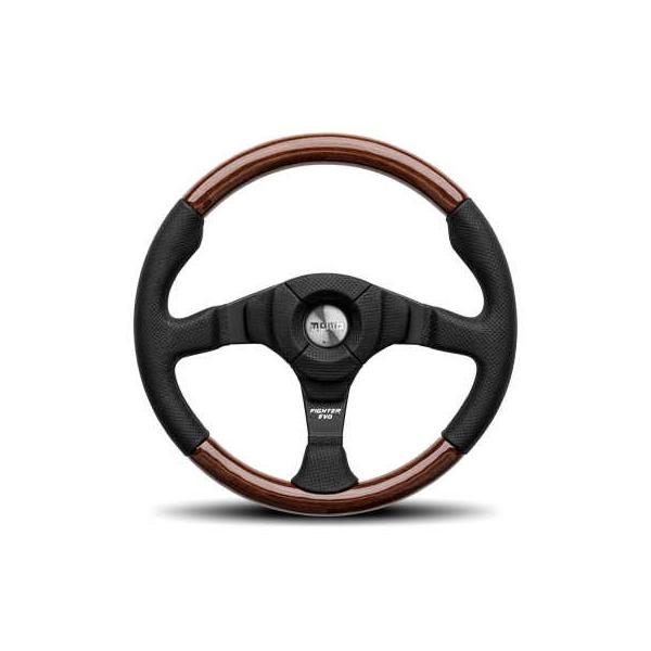 MOMO（モモ） 【MOMO/モモ】 ステアリング FIGHTER EVO LEATHER&WOOD