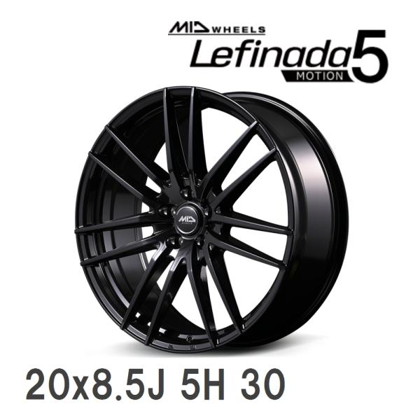 マルカサービス 【MID/マルカサービス】 Lefinada MOTION5 20x8.5J 30