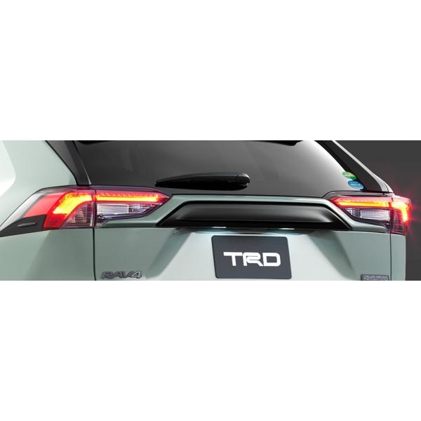 RAV4 バックドアロアガーニッシュ　TRD RAV4 バックドアロアガーニッシュ TRD RAV4のTRDバックドアロア