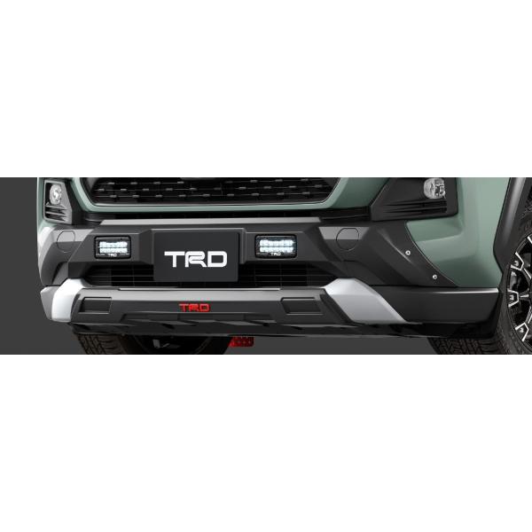 MXAA54系 RAV4 TRD フロントバンパーガーニッシュ LED TRD 【TRD/ティーアールディー】 フロントバンパーガーニッシュ
