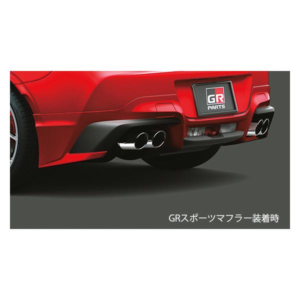 TRD 【TRD/ティーアールディー】 GRリヤバンパースポイラー 素地