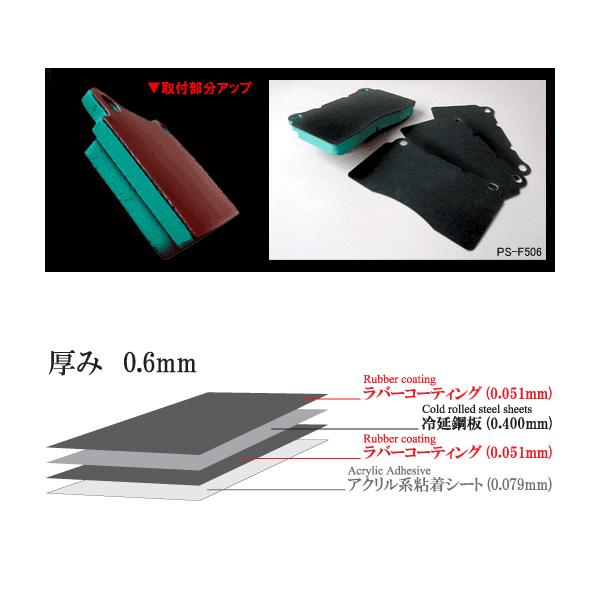 プロジェクトμ 【Projectμ】 ブレーキパッドシム BRAKE PAD SHIM