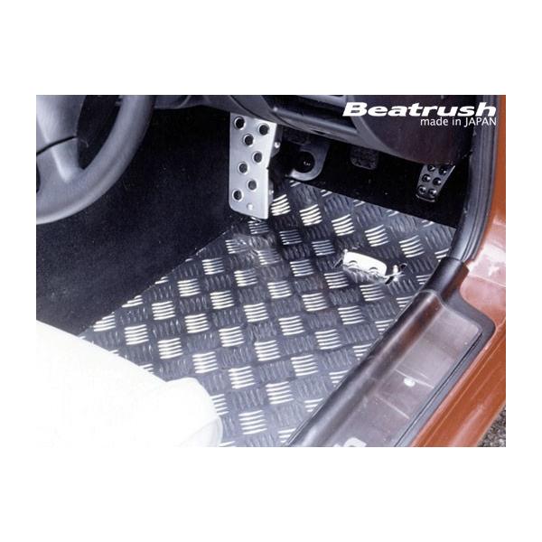 NA6 NA8ユーノスロードスター アルミフロアパネル 運転席+助手席セット LAILE（レイル） 【LAILE/レイル】 Beatrush フロアーパネル 運転席