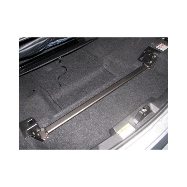 【KAWAI WORKS/カワイ製作所】 リヤモノコックバー トランクバー スチール製リジットタイプ DAIHATSU コペン L880K [DA0150-TK0-00]
