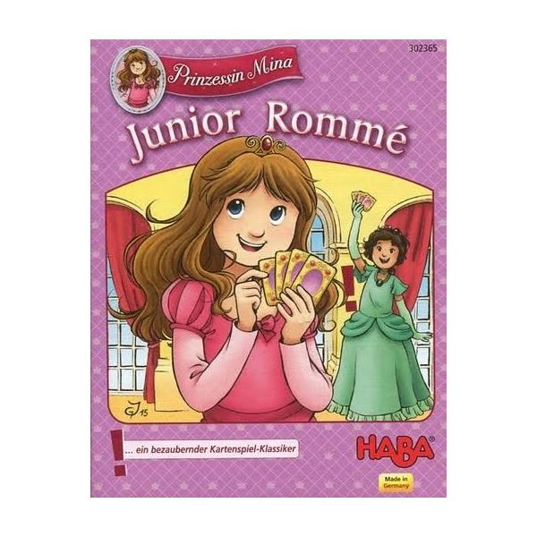 プリンセスミーナのジュニアラミー Junior Rummy（日本語版）/ HABA カードゲーム ボードゲーム 子供 知育 小学生