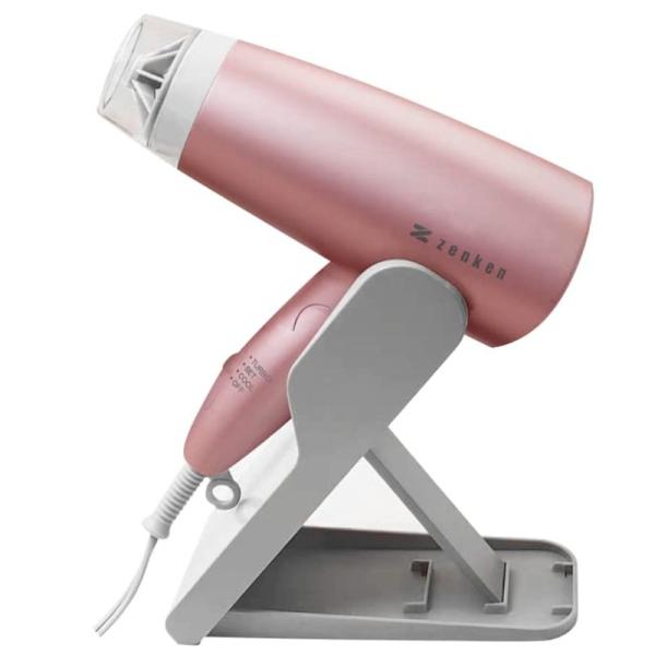 ゼンケン 電磁波低減ヘアケアドライヤー(ピンク)+専用スタンド ゼンケン 電磁波低減ヘアケアドライヤー(ピンク)+専用スタンド